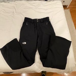 North Face ski pants, black, small